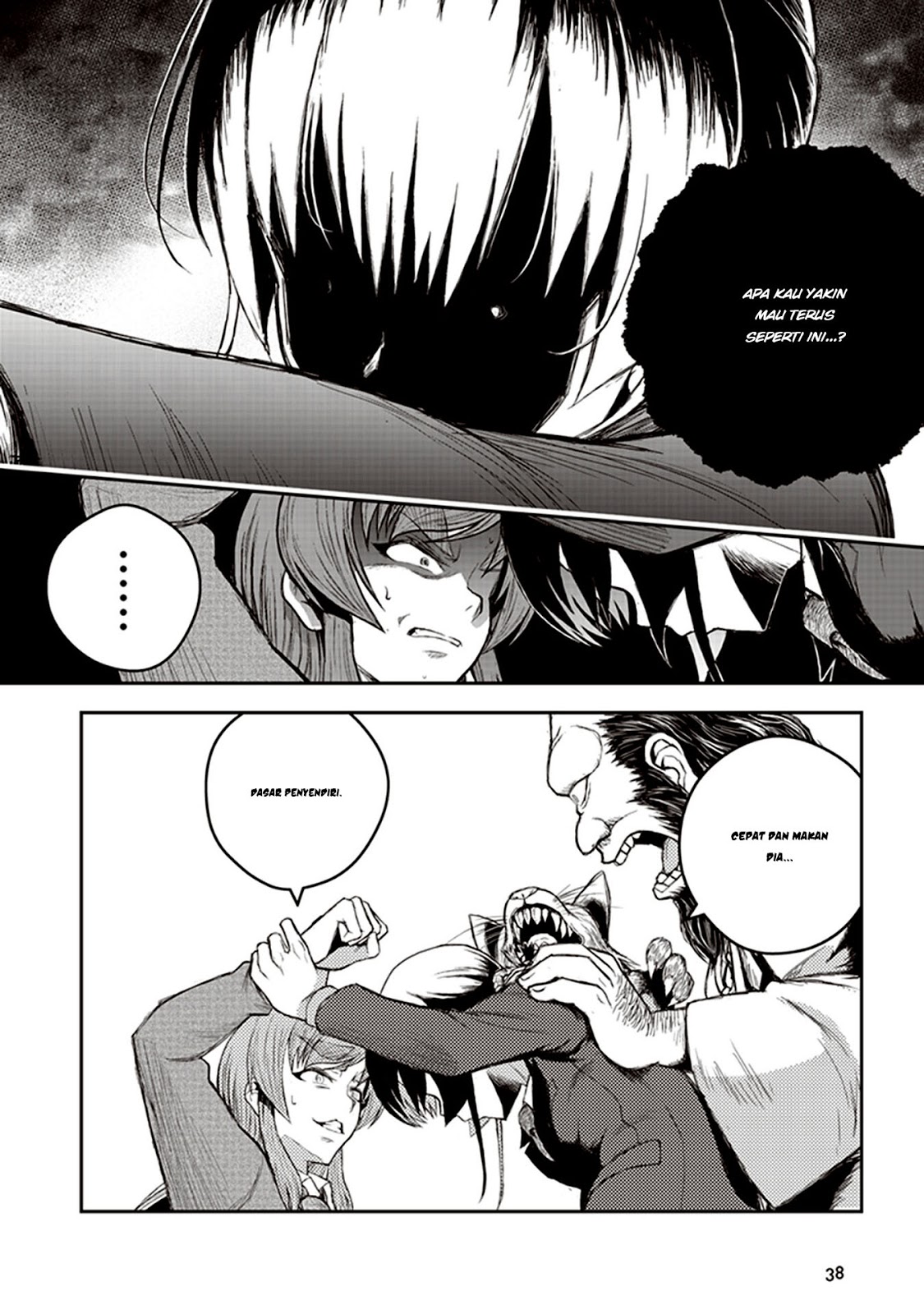 Youkai Gurentai Chapter 01 Gambar 36